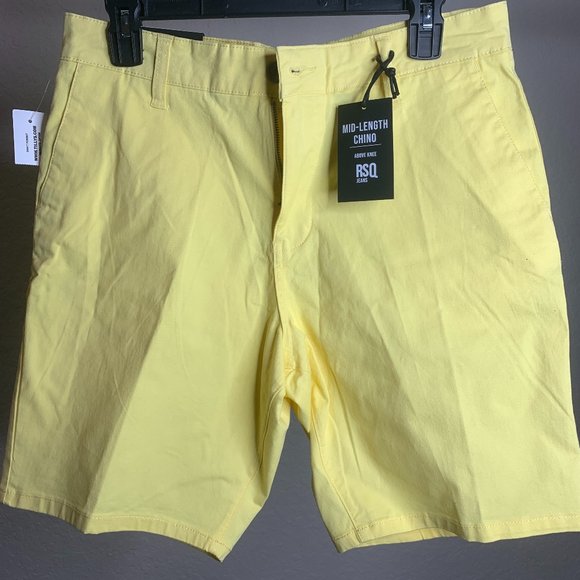 Tilly's Other - Tilly's NWT Brand New Yellow Chino Shorts Size 29